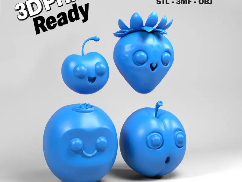 Personajes de frutas 2