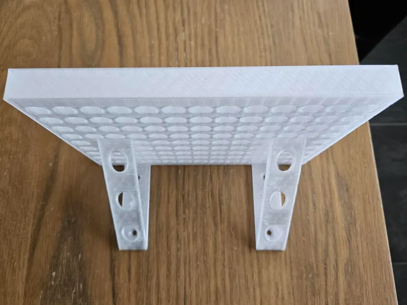 Regalboden 200 x 150 Wandhalterung_ PETG