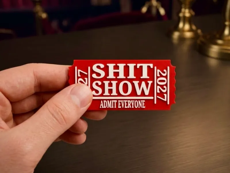 Bilhete para o show de horrores de 2027