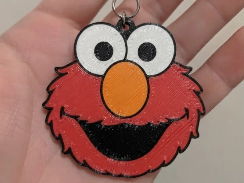 portachiavi volto di Elmo