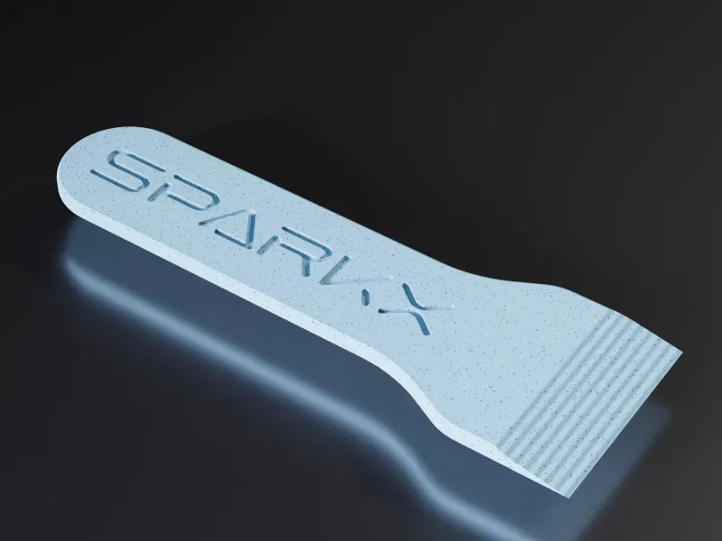 Print bed scraper SPARKX