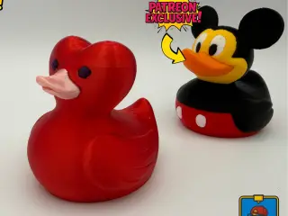 Valentine's Heart Duck