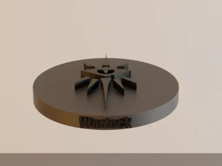 Warlock token - DND