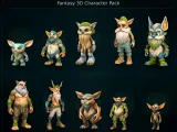 Mystic Forest Creatures – Fantasy 3D Character Pack-0