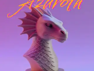 Azuroth - Water Dragon Bust