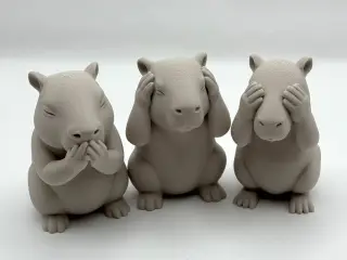 Capybara Trio
