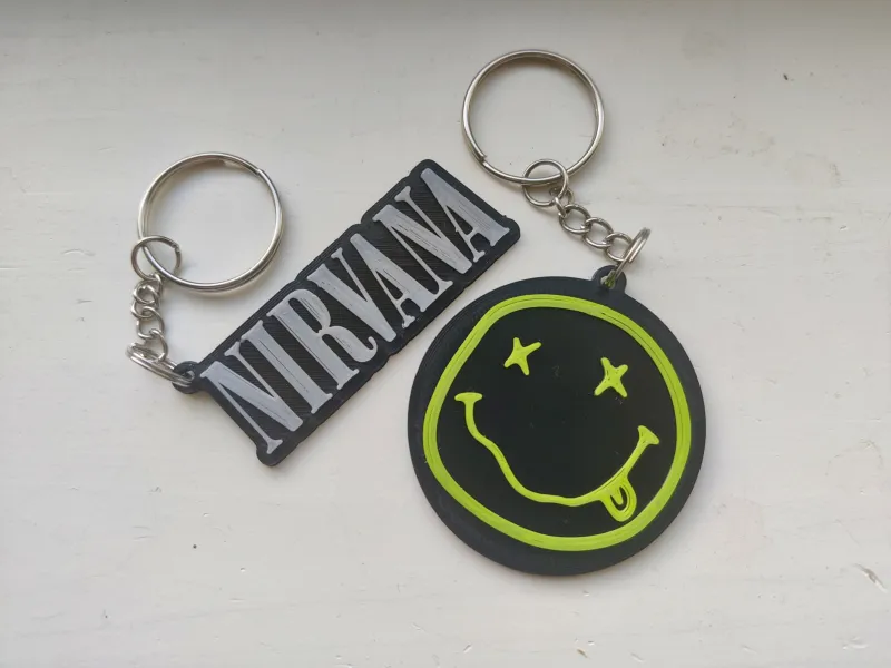 Nirvana keychains