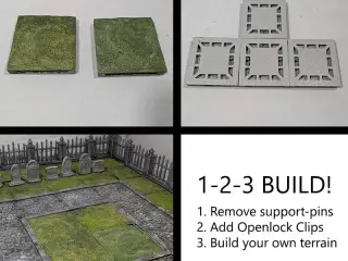 Graveyard tile - grass