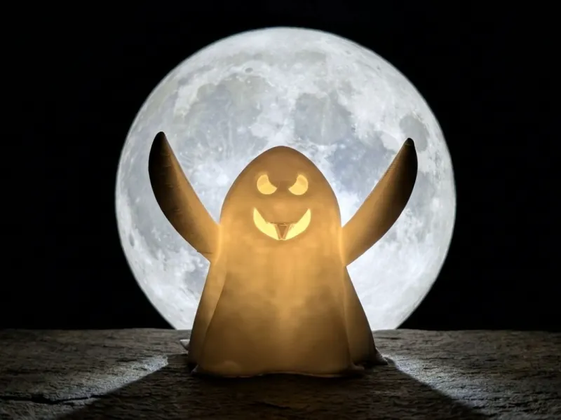 Grande Lanterna Fantasma para Decoração de Halloween