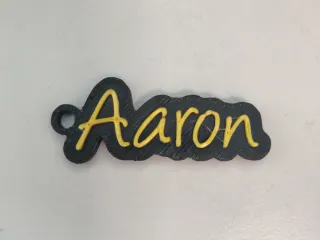 Aaron keychain - llavero