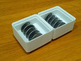 Gridfinity Coin Battery Cell box (CR2025, CR2032, similar)