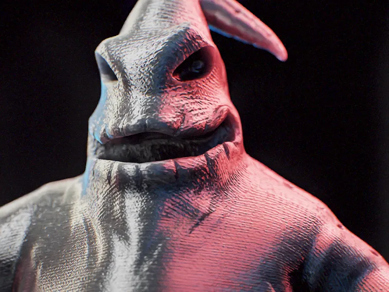 Oogie Boogie vollständige Figur aus The Nightmare Before Christmas