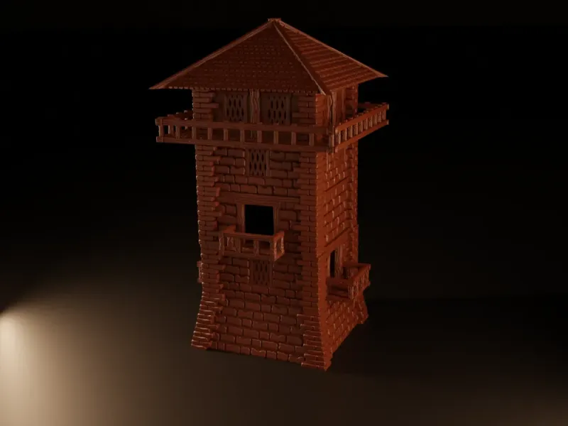 Torre de Guarda Modular - Terreno de DND
