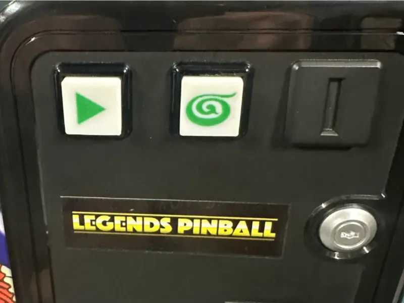 AtGames Legends Pinball HD Münztür-Ersatzknöpfe