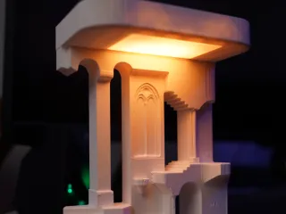 Arcitectual lamp