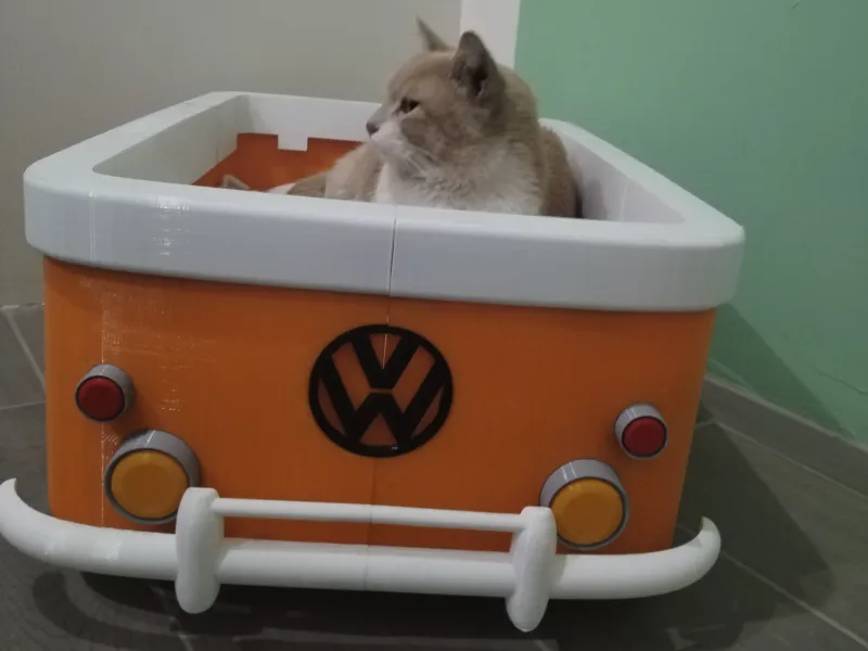 cama para gato vw combi