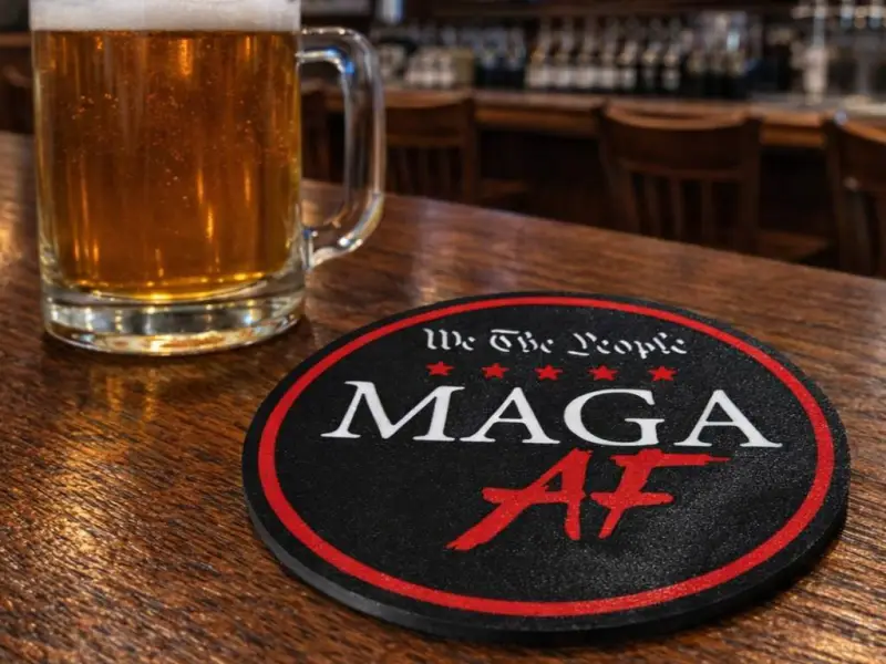 MAGA AF Coaster