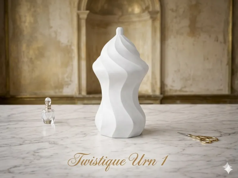 Twistique Urn 1
