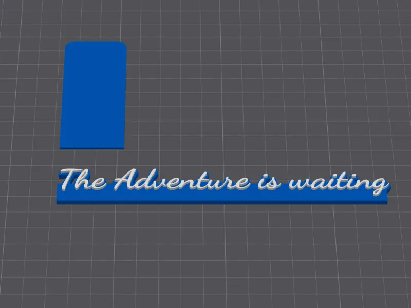 adventure waiting bookmark
