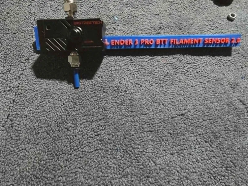 Ender 3 Pro BTT Filamentsensor v2.0 - Komplette Schienenbefestigung