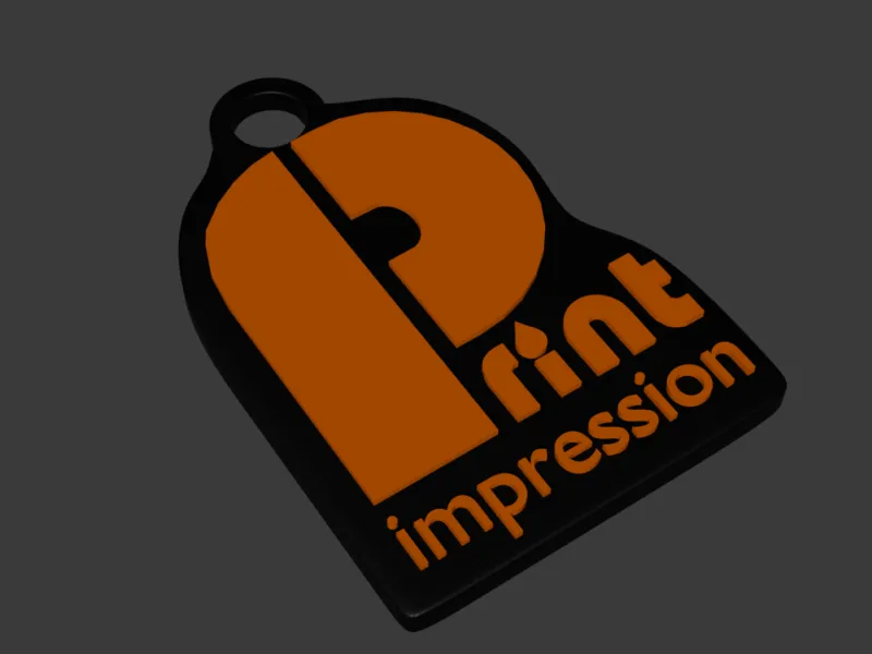 Porte clef Print Impression