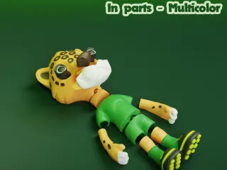 Zayu Chibi Flexi - World Cup 2026 Mascot - Multicolor