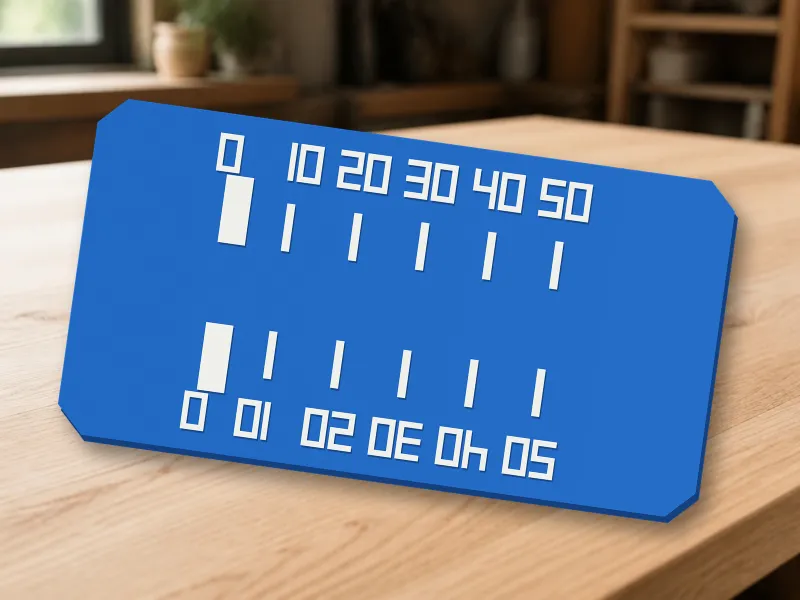 BoltStep: 10/20/30/40/50 mm Fastener Length Gauge
