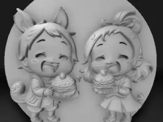 Cute anime