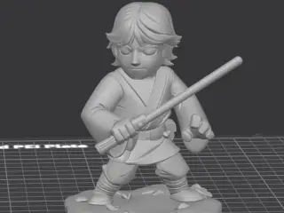 Chibi Luke Skywalker – Luz del Despertar