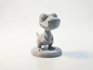 Chibi Dino Figurine Cute Collectible 3D Printable