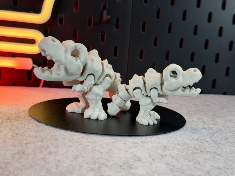 Esqueleto articulado de T-Rex