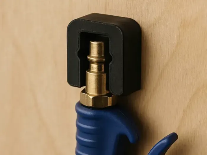Soporte universal para herramientas neumáticas EURO con acoplador rápido de 1/4″