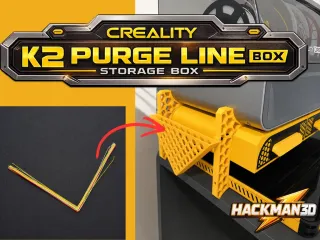 Creality K2 Purge Line Storage Box