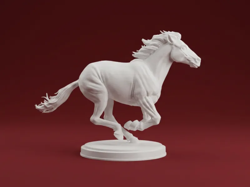 Spirit – Hengst van de Cimarron 3D-model