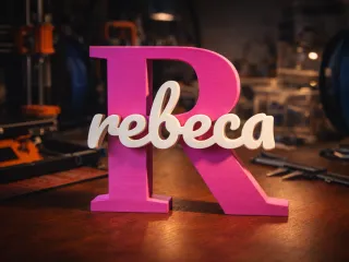 Wall Art Name Nombre_Rebeca