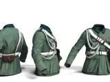 Captain Outfit 3D Model High Detail Realistic Rigged Clothin-0