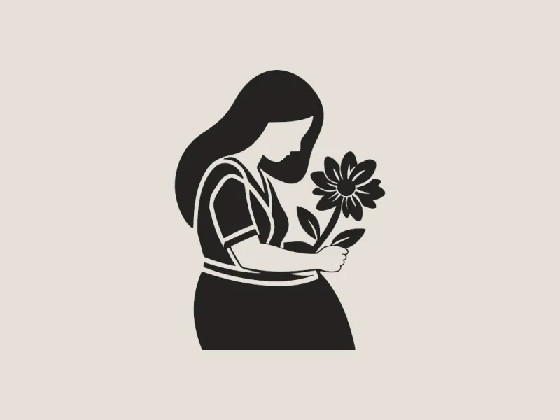 Mother & Bloom 3D Print Wall Art