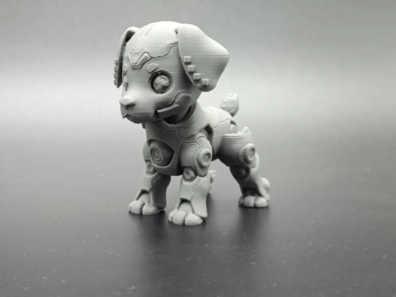 Neon Robot Puppy Cute Cyber Dog Toy