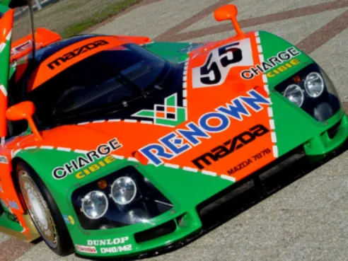 chasis Mazda 787B