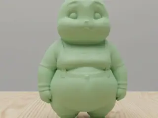 Alien Farmer Figure