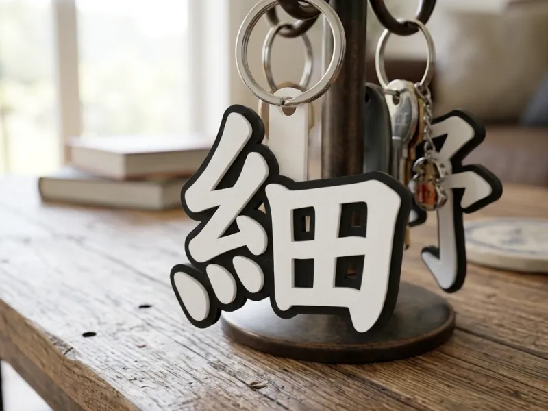 Kanji - Presicion - Llavero