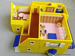 磁吸拼装娃娃屋