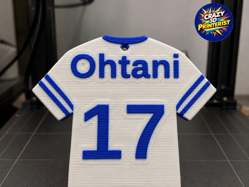 Shohei Ohtani Jersey Keychain