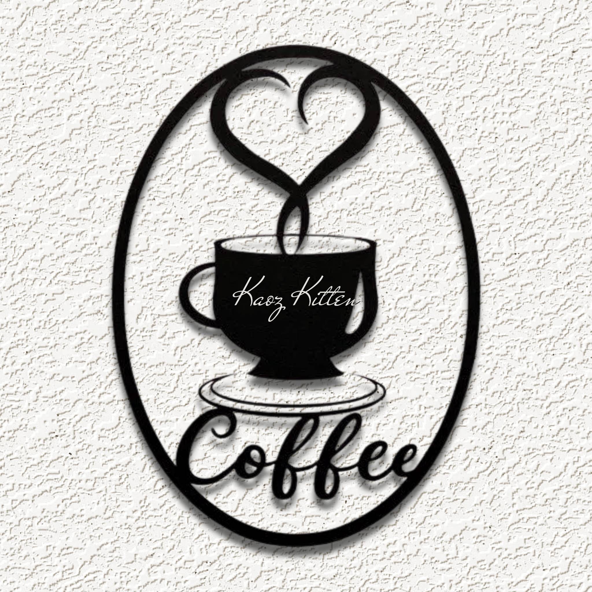kitchen coffee sign wall art home decor