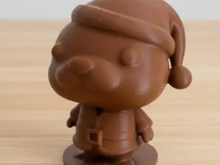 Chibi Christmas Otter
