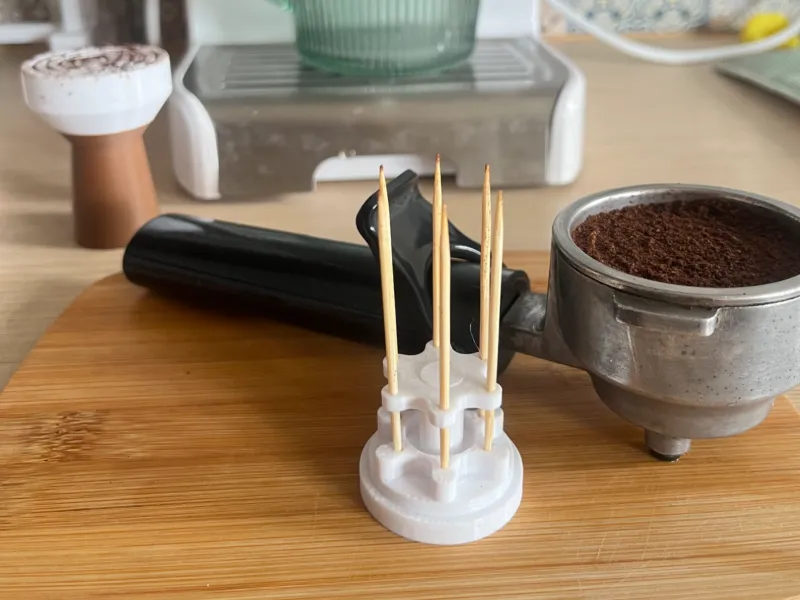 No-Glue WDT Tool for Espresso | Uses Standard Toothpicks