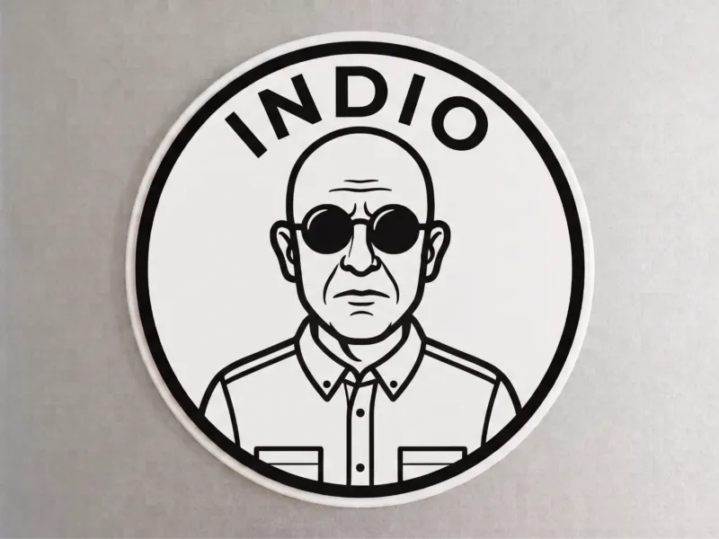 Indio Solari (Imán para heladera)
