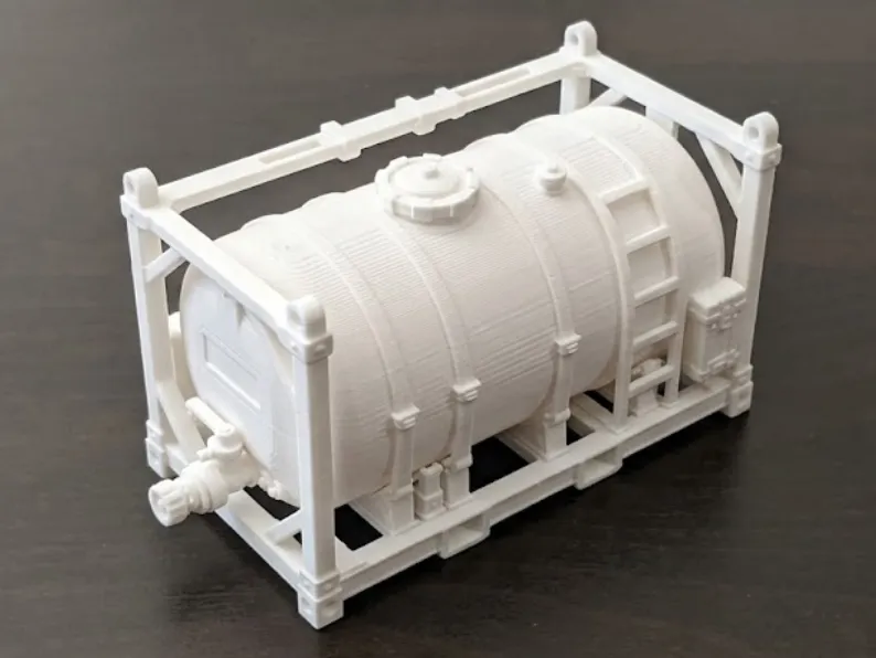 Portable Military Water Tank - Realistic Miniature