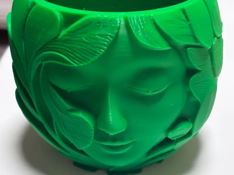 Beautiful Lady Flower Pot