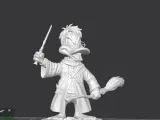 wizard duck 3d model-0